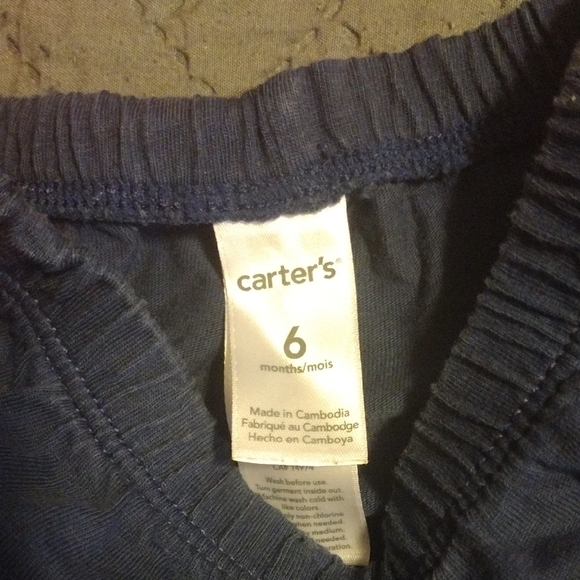 Orange and Blue Elephant Kids Matching Set - Picture 6 of 7